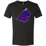 T-Shirts Vintage Black / S Galaxy Cat Men's Triblend T-Shirt