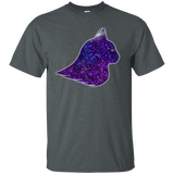 T-Shirts Dark Heather / S Galaxy Cat T-Shirt