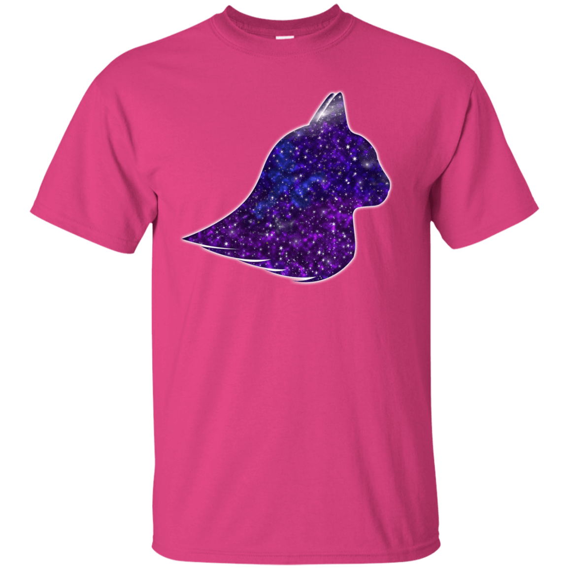 T-Shirts Heliconia / S Galaxy Cat T-Shirt