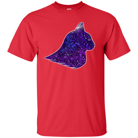 T-Shirts Red / S Galaxy Cat T-Shirt