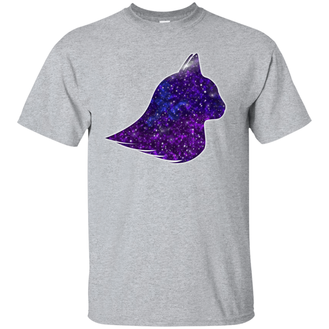 T-Shirts Sport Grey / S Galaxy Cat T-Shirt