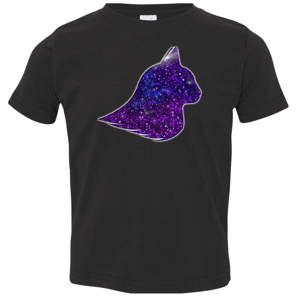 T-Shirts Black / 2T Galaxy Cat Toddler Premium T-Shirt