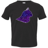 T-Shirts Black / 2T Galaxy Cat Toddler Premium T-Shirt