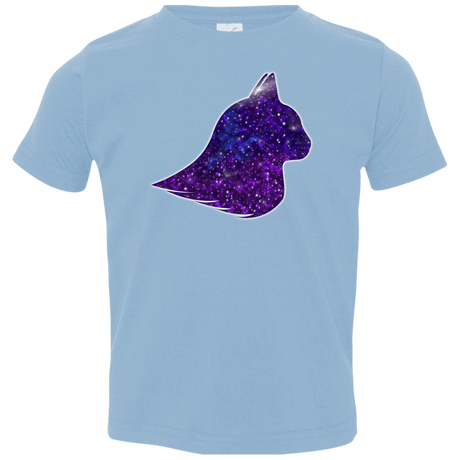 T-Shirts Light Blue / 2T Galaxy Cat Toddler Premium T-Shirt