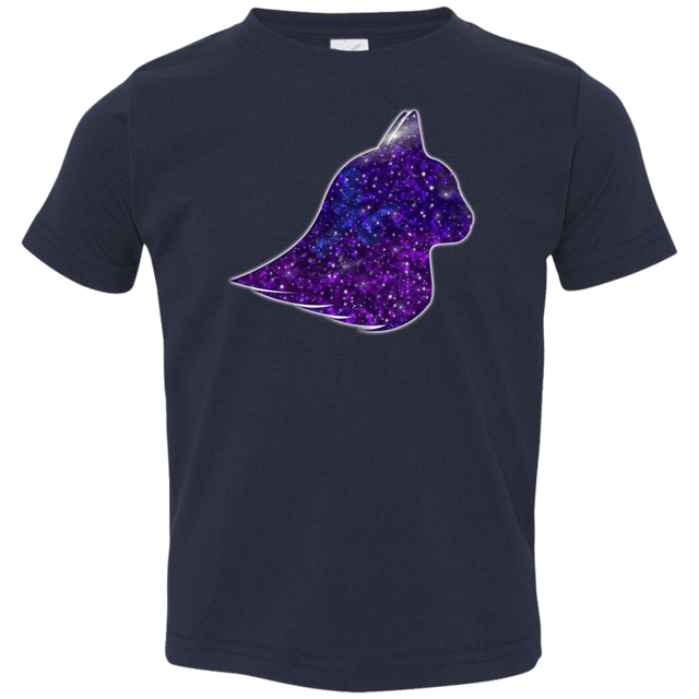 T-Shirts Navy / 2T Galaxy Cat Toddler Premium T-Shirt