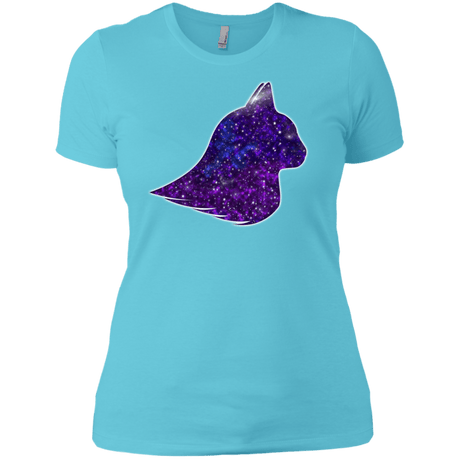 T-Shirts Cancun / X-Small Galaxy Cat Women's Premium T-Shirt