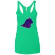 T-Shirts Envy / X-Small Galaxy Cat Women's Triblend Racerback Tank