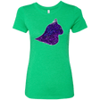 T-Shirts Envy / S Galaxy Cat Women's Triblend T-Shirt
