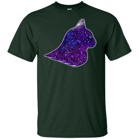 T-Shirts Forest / YXS Galaxy Cat Youth T-Shirt