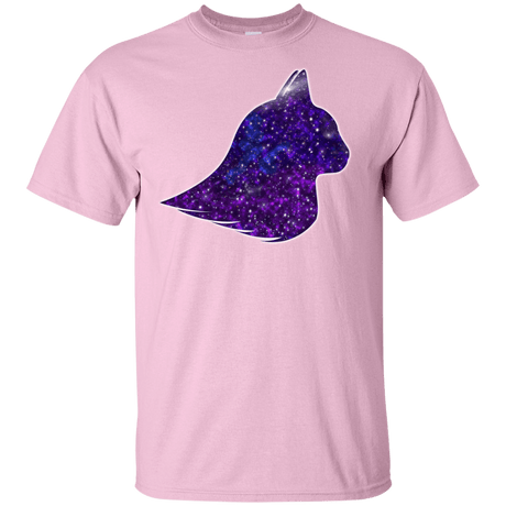 T-Shirts Light Pink / YXS Galaxy Cat Youth T-Shirt