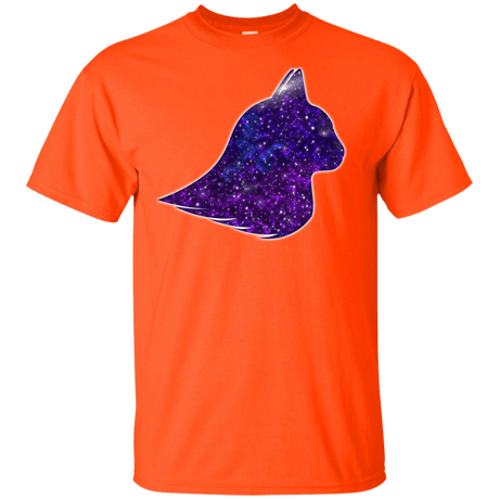 T-Shirts Orange / YXS Galaxy Cat Youth T-Shirt