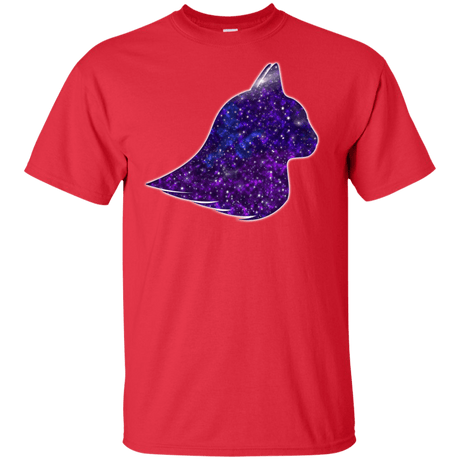 T-Shirts Red / YXS Galaxy Cat Youth T-Shirt