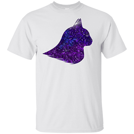 T-Shirts White / YXS Galaxy Cat Youth T-Shirt