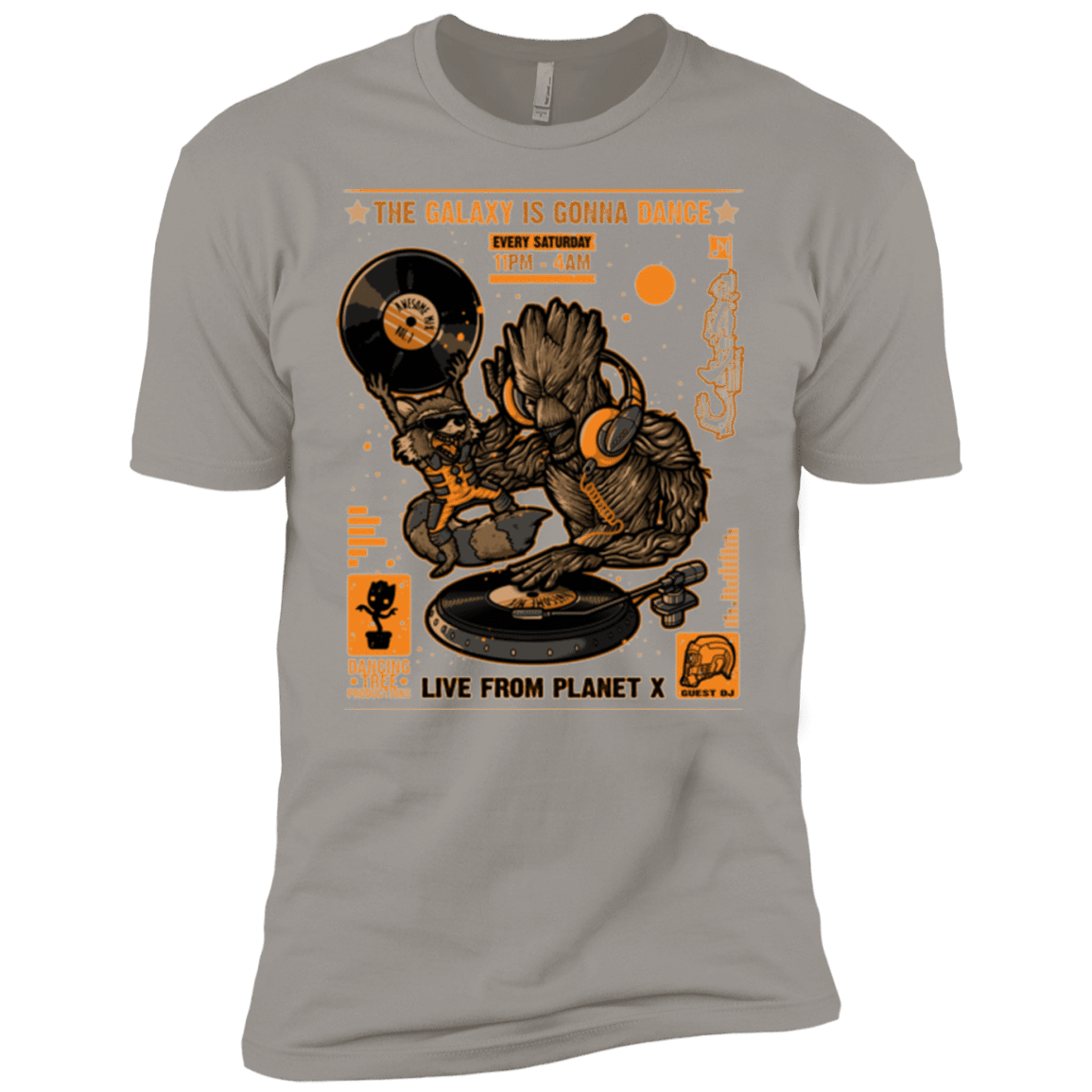 T-Shirts Light Grey / YXS GALAXY GIG Boys Premium T-Shirt