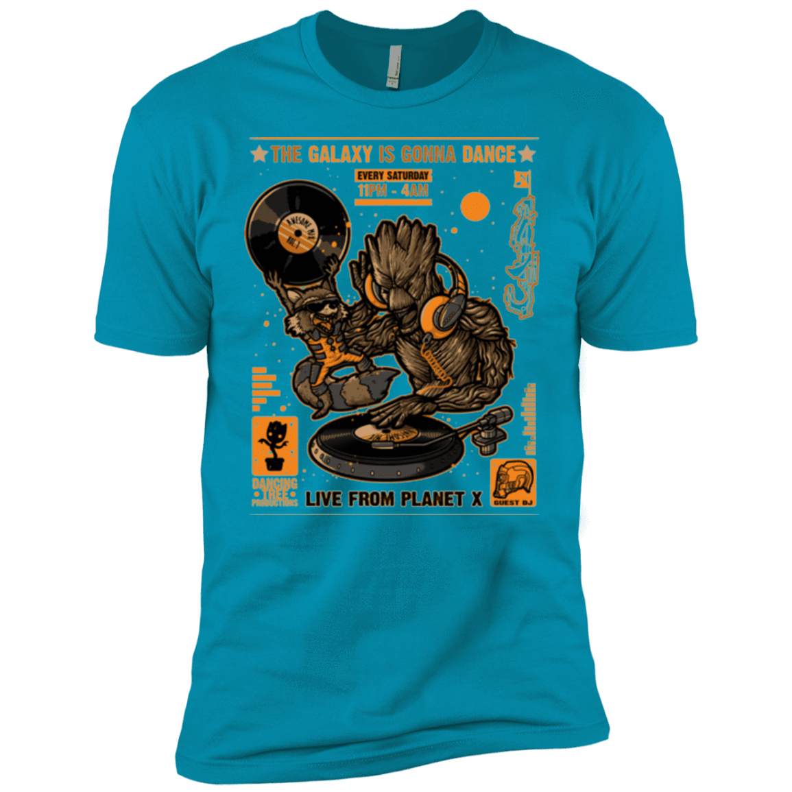 T-Shirts Turquoise / YXS GALAXY GIG Boys Premium T-Shirt