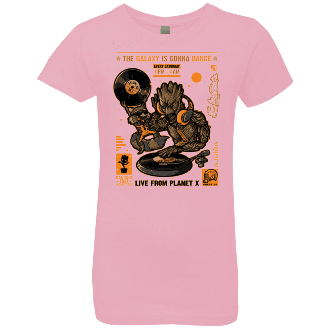 T-Shirts Light Pink / YXS GALAXY GIG Girls Premium T-Shirt