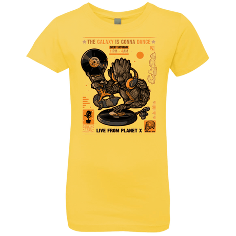 T-Shirts Vibrant Yellow / YXS GALAXY GIG Girls Premium T-Shirt