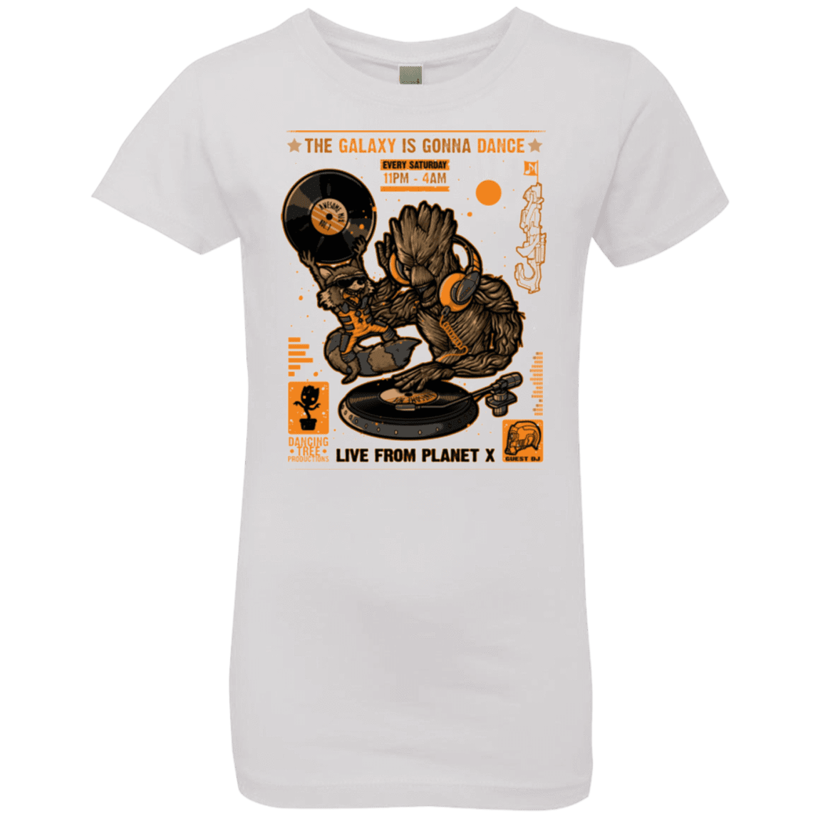 T-Shirts White / YXS GALAXY GIG Girls Premium T-Shirt