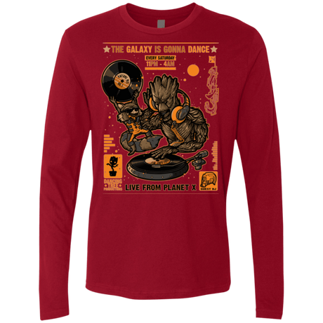 T-Shirts Cardinal / Small GALAXY GIG Men's Premium Long Sleeve