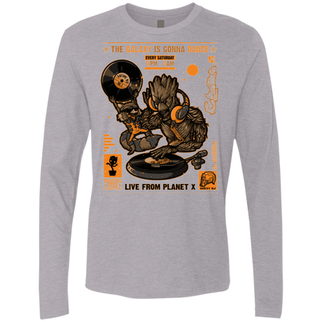 T-Shirts Heather Grey / Small GALAXY GIG Men's Premium Long Sleeve