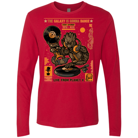 T-Shirts Red / Small GALAXY GIG Men's Premium Long Sleeve