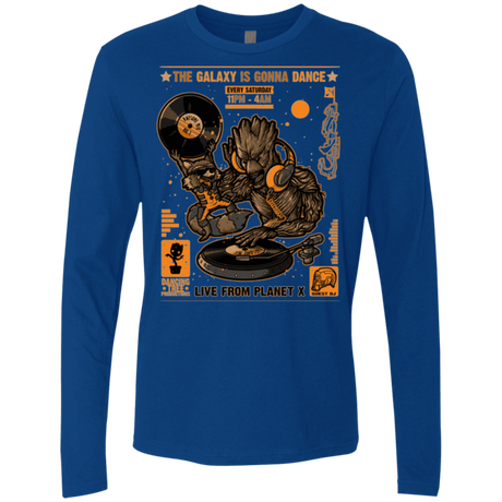 T-Shirts Royal / Small GALAXY GIG Men's Premium Long Sleeve