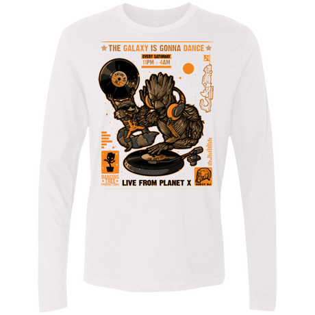 T-Shirts White / Small GALAXY GIG Men's Premium Long Sleeve