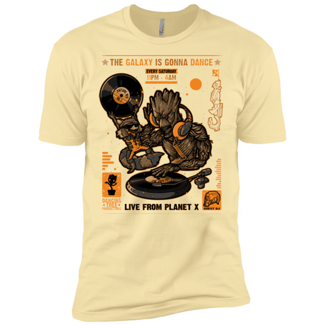 T-Shirts Banana Cream / X-Small GALAXY GIG Men's Premium T-Shirt