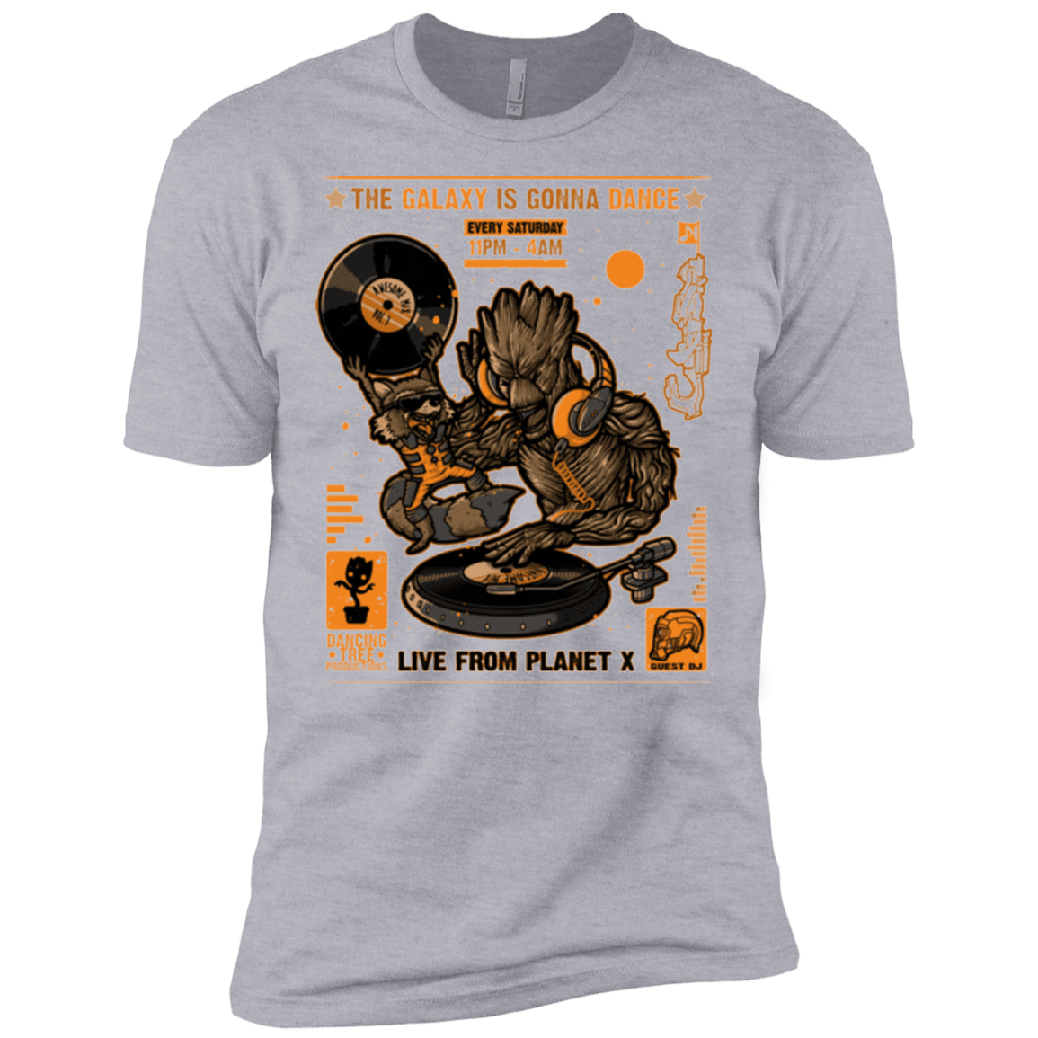 T-Shirts Heather Grey / X-Small GALAXY GIG Men's Premium T-Shirt