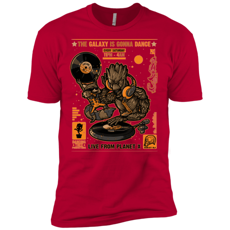 T-Shirts Red / X-Small GALAXY GIG Men's Premium T-Shirt