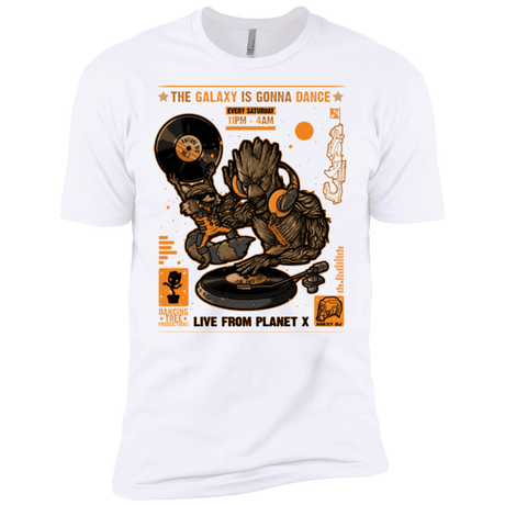 T-Shirts White / X-Small GALAXY GIG Men's Premium T-Shirt