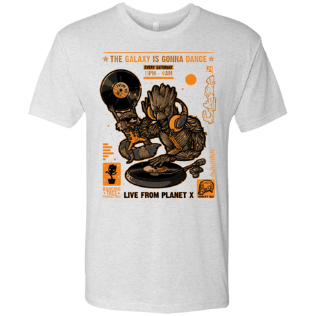 T-Shirts Heather White / Small GALAXY GIG Men's Triblend T-Shirt