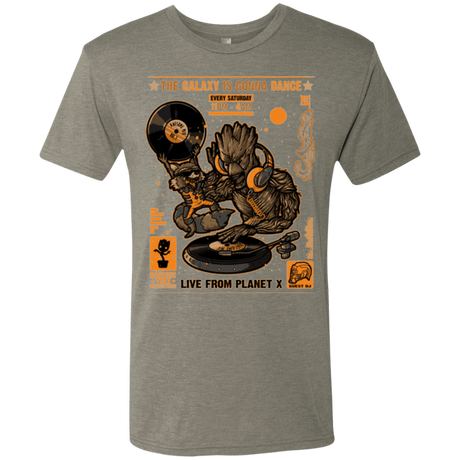 T-Shirts Venetian Grey / Small GALAXY GIG Men's Triblend T-Shirt