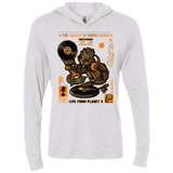 T-Shirts Heather White / X-Small GALAXY GIG Triblend Long Sleeve Hoodie Tee