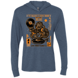 T-Shirts Indigo / X-Small GALAXY GIG Triblend Long Sleeve Hoodie Tee