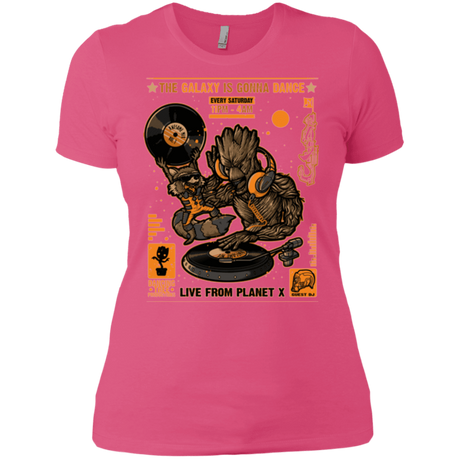 T-Shirts Hot Pink / X-Small GALAXY GIG Women's Premium T-Shirt