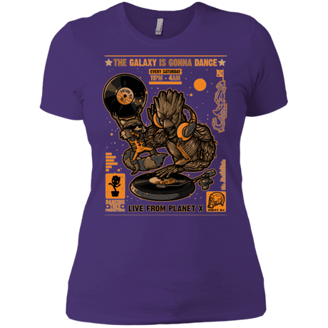 T-Shirts Purple / X-Small GALAXY GIG Women's Premium T-Shirt