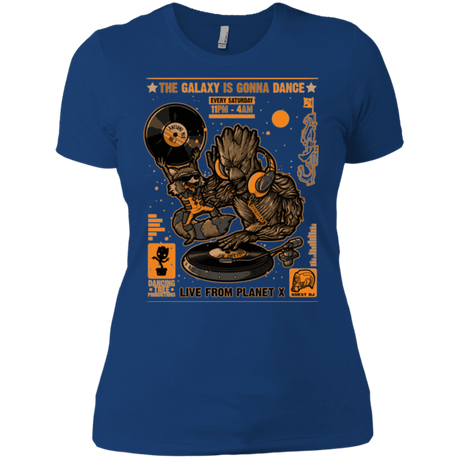 T-Shirts Royal / X-Small GALAXY GIG Women's Premium T-Shirt