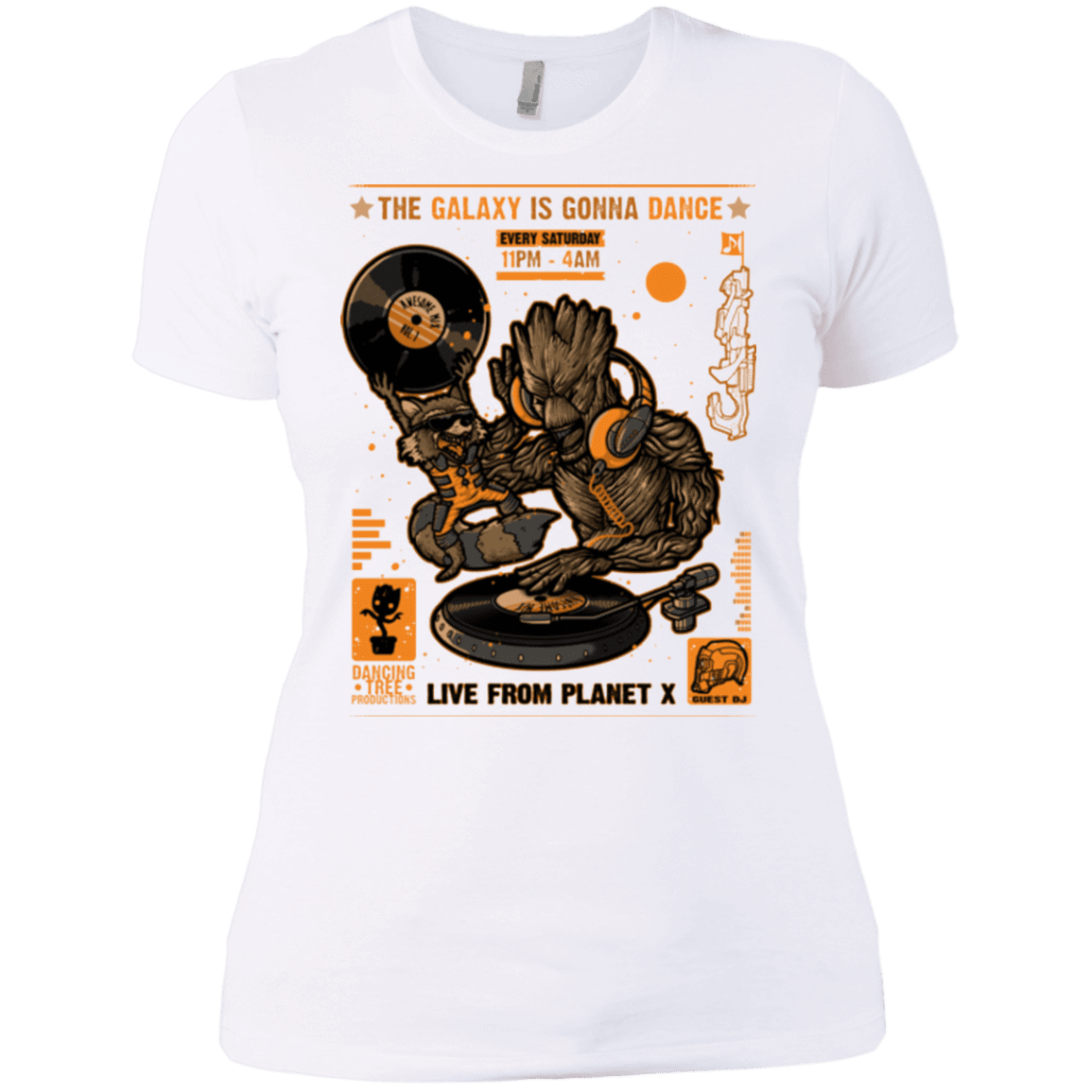 T-Shirts White / X-Small GALAXY GIG Women's Premium T-Shirt