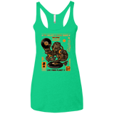 T-Shirts Envy / X-Small GALAXY GIG Women's Triblend Racerback Tank