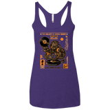 T-Shirts Purple / X-Small GALAXY GIG Women's Triblend Racerback Tank