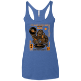 T-Shirts Vintage Royal / X-Small GALAXY GIG Women's Triblend Racerback Tank
