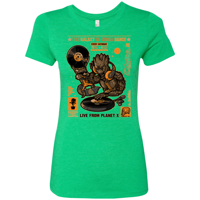 T-Shirts Envy / Small GALAXY GIG Women's Triblend T-Shirt