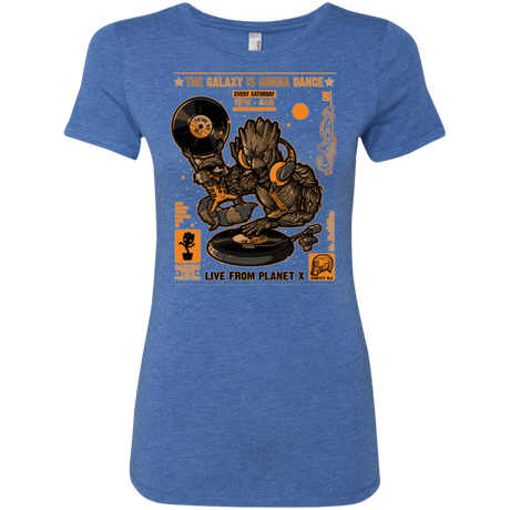 T-Shirts Vintage Royal / Small GALAXY GIG Women's Triblend T-Shirt