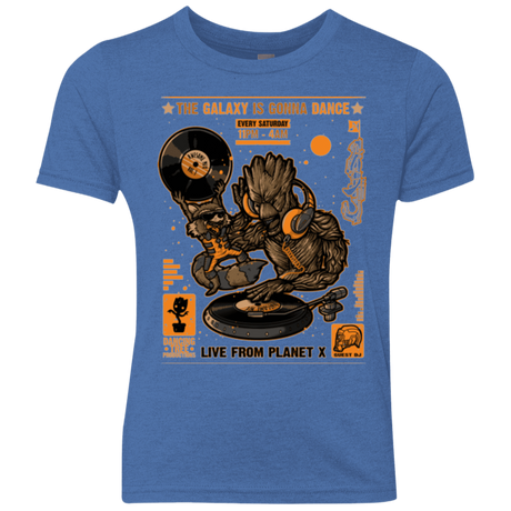 T-Shirts Vintage Royal / YXS GALAXY GIG Youth Triblend T-Shirt