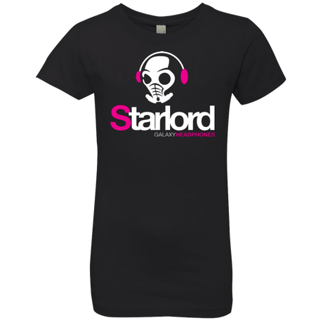 T-Shirts Black / YXS Galaxy Headphones Girls Premium T-Shirt