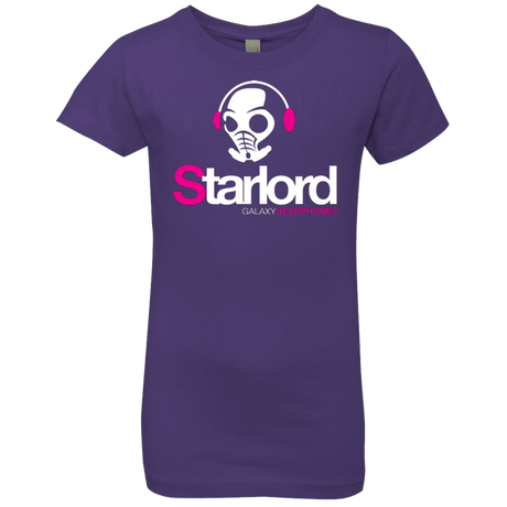 T-Shirts Purple Rush / YXS Galaxy Headphones Girls Premium T-Shirt