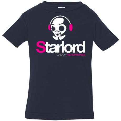 T-Shirts Navy / 6 Months Galaxy Headphones Infant Premium T-Shirt