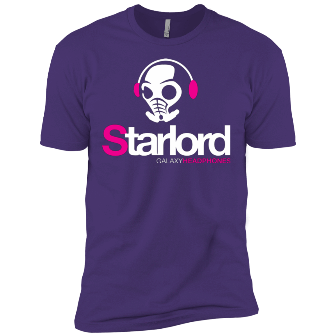 T-Shirts Purple / X-Small Galaxy Headphones Men's Premium T-Shirt