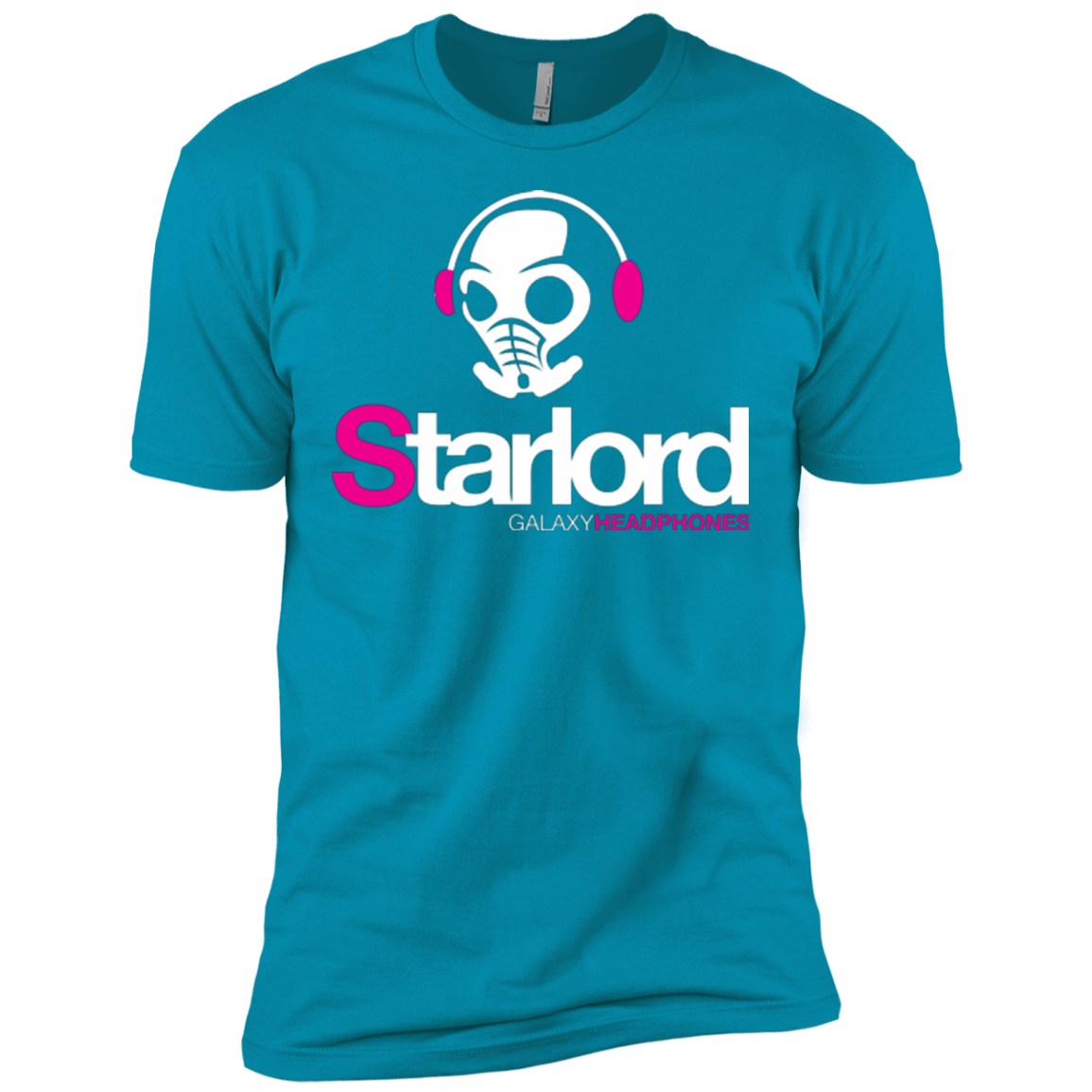 T-Shirts Turquoise / X-Small Galaxy Headphones Men's Premium T-Shirt